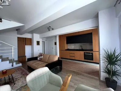 living mobilat cu tv inchiriere apartament Sector 5 București